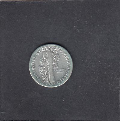 Beschrijving: 1 Dime MERCURY